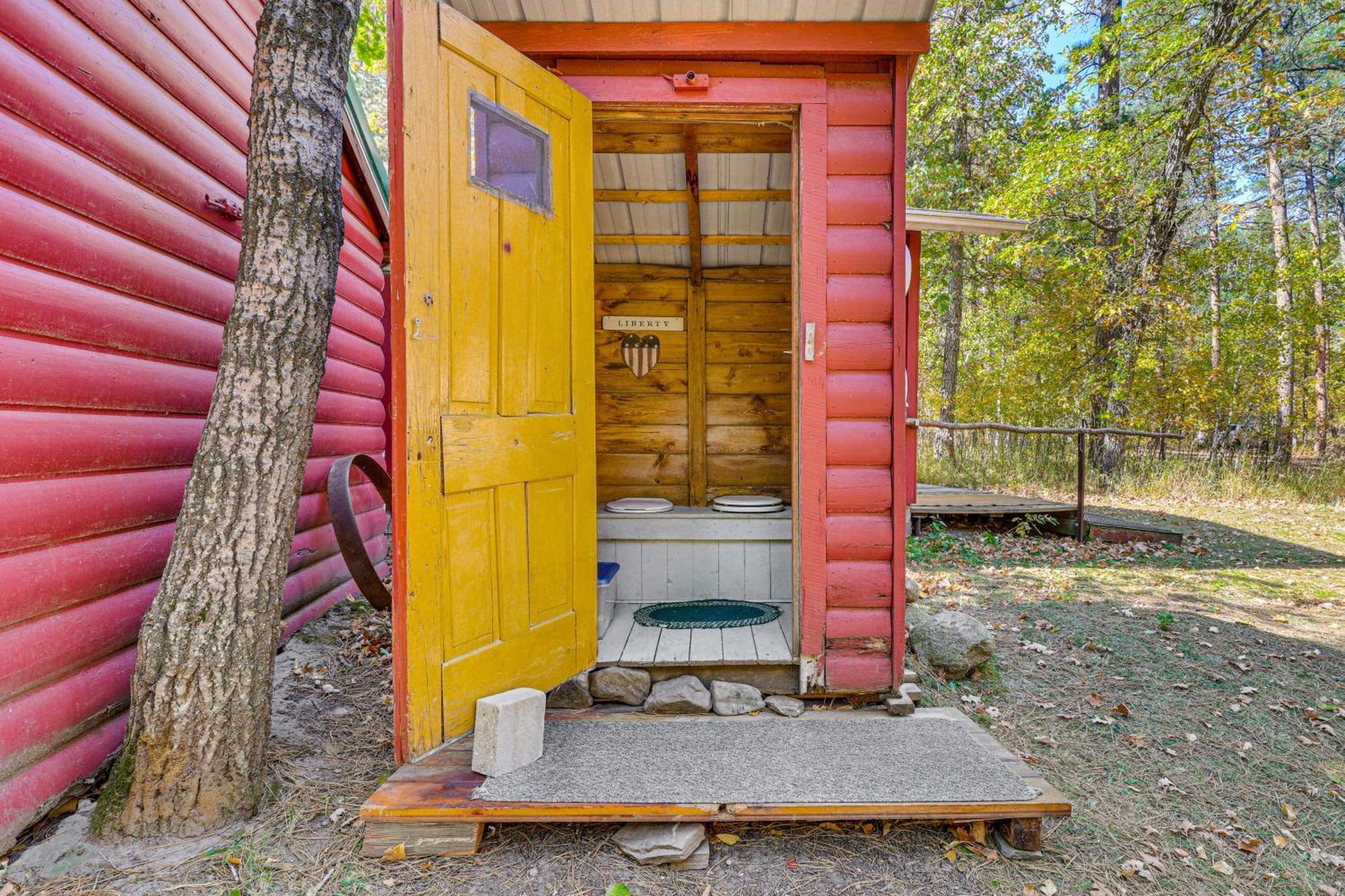Historic Keystone Cabin Near Mount Rushmore! Eksteriør billede