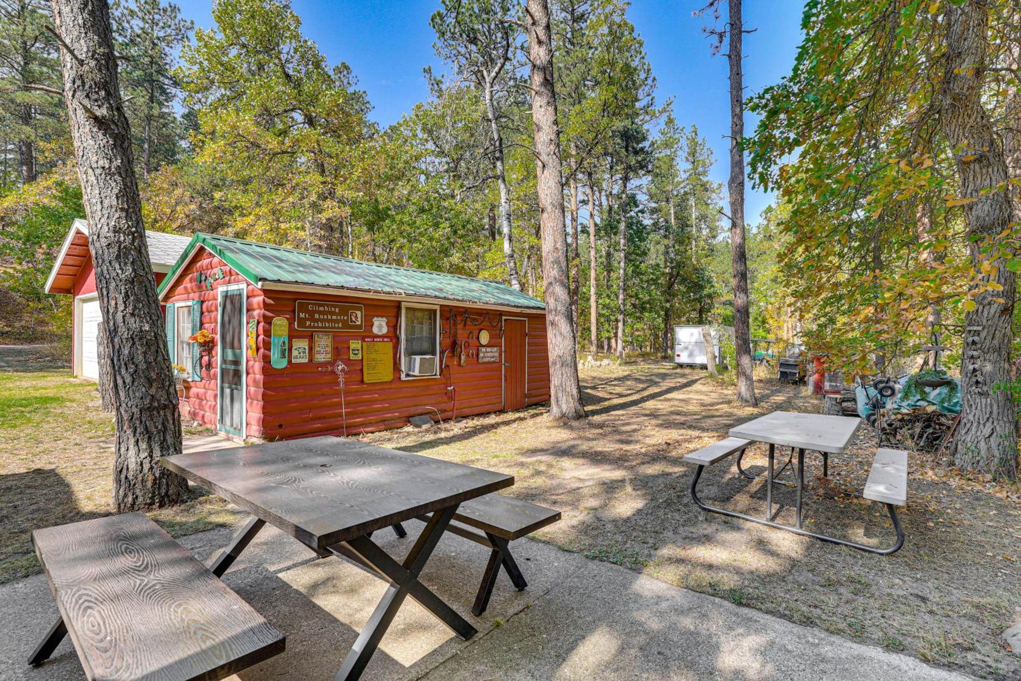 Historic Keystone Cabin Near Mount Rushmore! Eksteriør billede