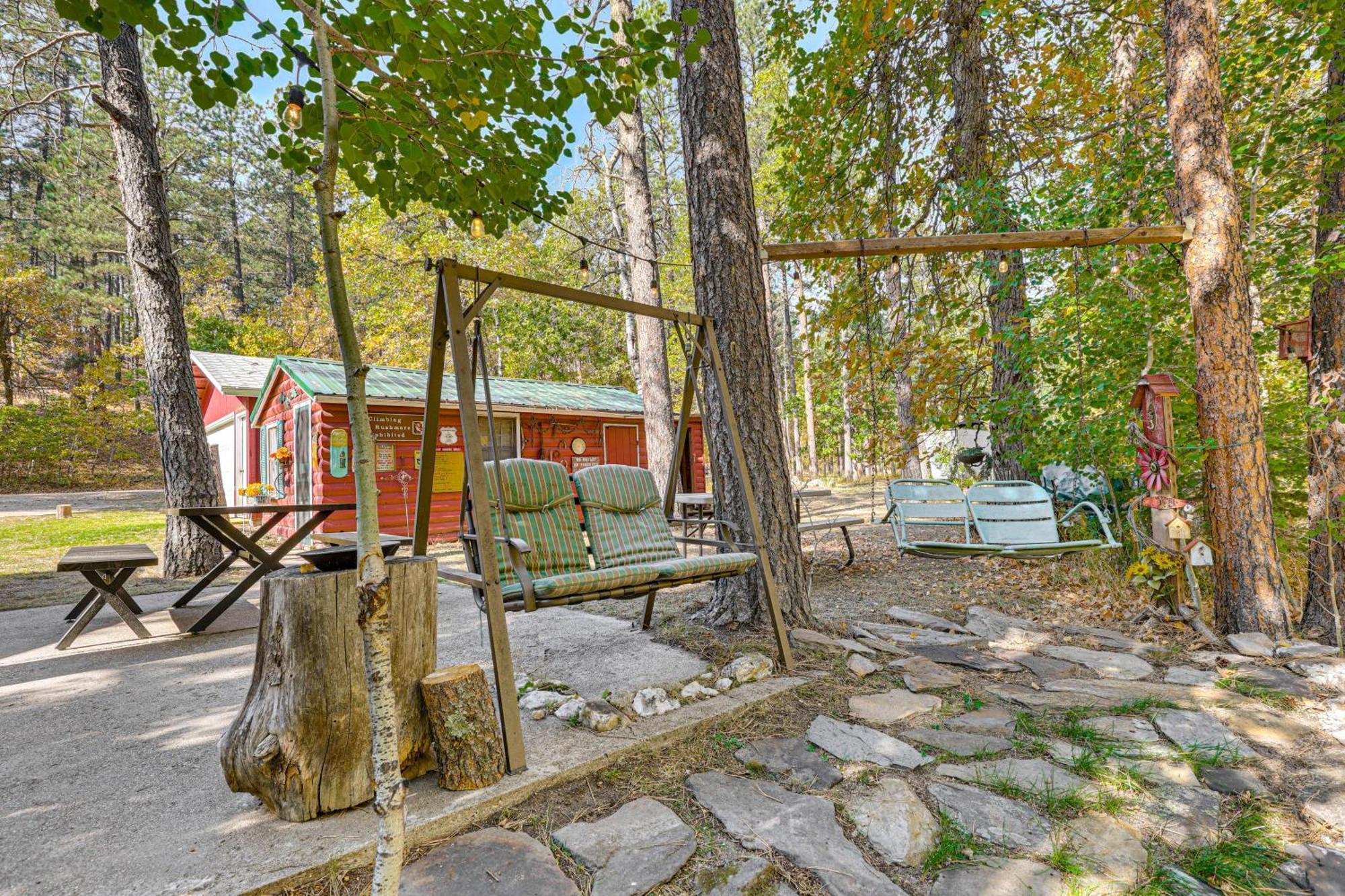 Historic Keystone Cabin Near Mount Rushmore! Eksteriør billede